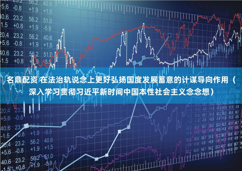 名鼎配资 在法治轨说念上更好弘扬国度发展蓄意的计谋导向作用(深入学习贯彻习近平新时间中国本性社会主义念念想)