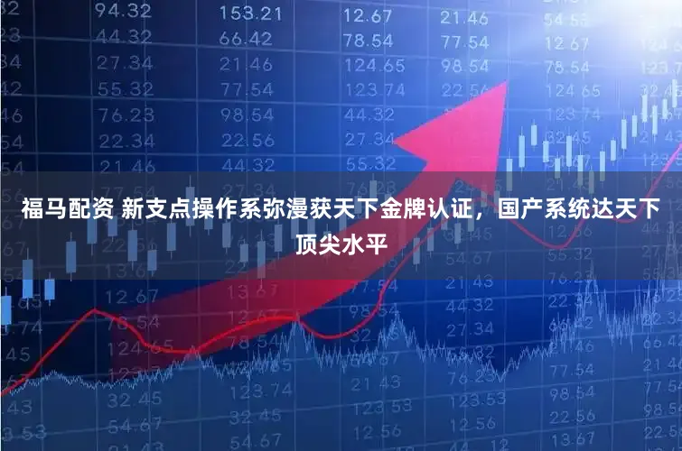 福马配资 新支点操作系弥漫获天下金牌认证，国产系统达天下顶尖水平